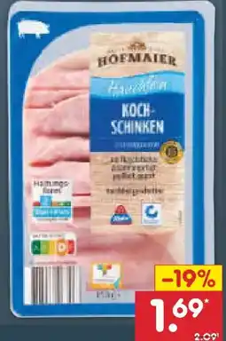 Netto Marken-Discount Hofmaier Kochschinken Angebot