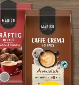 PENNY Magico Kaffee Caffè Crema Kaffeepads Angebot
