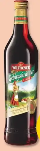 PENNY Wilthener Gebirgskräuter Likör Angebot