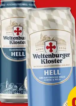 PENNY Weltenburger Klosterbrauerei Hell Angebot