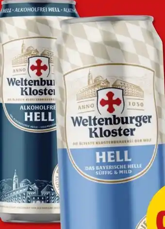 PENNY Weltenburger Klosterbrauerei Hell Angebot