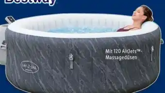 Lidl BestWay Whirlpool Lay-Z-Spa mit AirJet Boracay Angebot