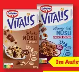 Lidl Dr. Oetker Vitalis Schoko Müsli klassisch Angebot