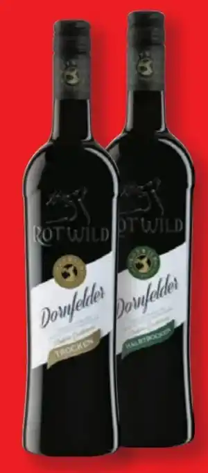 Lidl Rotwild Dornfelder Rotwein Angebot