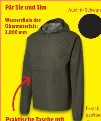Lidl Crivit Herren Regenjacke Angebot