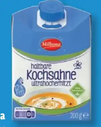 Lidl Milbona Haltbare Kochsahne Angebot