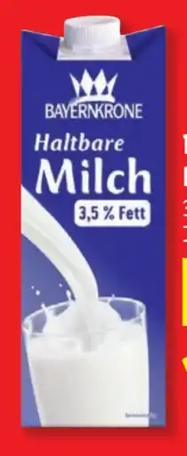 Lidl Bayernkrone Haltbare Milch Angebot