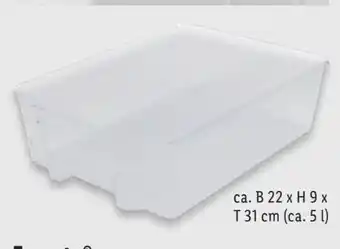 Lidl Ernesto Kühlschrank-Organizer Angebot