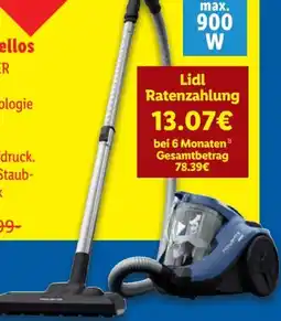 Lidl Rowenta Staubsauger Compact Power Cyclonic RO3721EA Angebot