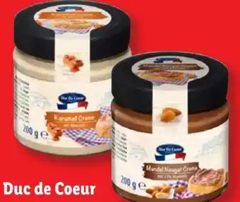 Lidl Duc De Coeur Karamell Creme mit Meersalz Angebot