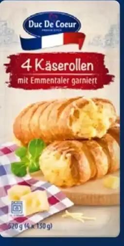 Lidl Duc De Coeur 4 Käserollen Angebot