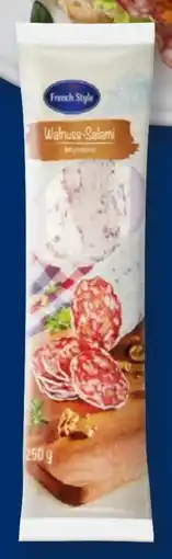 Lidl French Style Walnuss Salami Angebot