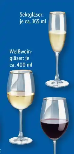 Lidl Livarno Home Gläser-Set 6-tlg Angebot