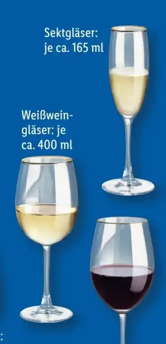Lidl Livarno Home Gläser-Set 6-tlg Angebot