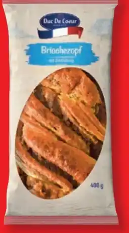 Lidl Duc De Coeur Briochezopf mit Schokostückchen Angebot