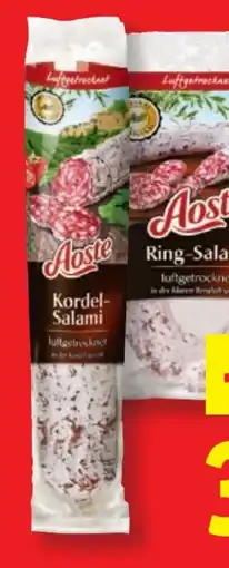 Lidl Aoste Kordelsalami Angebot