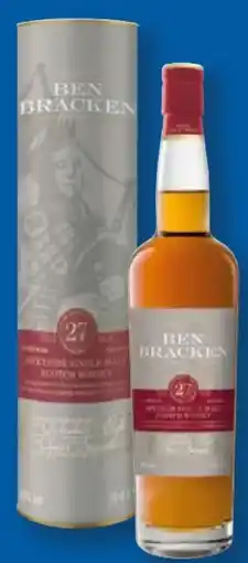 Lidl Ben Bracken Speyside Single Malt Scotch Whisky 27Y Angebot