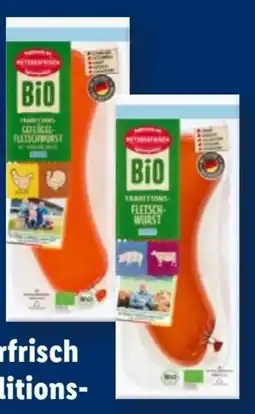 Lidl Metzgerfrisch Bio Traditions-Fleischwurst Angebot