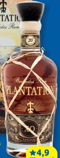 Lidl Plantation Rum Barbados XO Extra Old Angebot