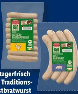Lidl Metzgerfrisch Bio Traditions-Rostbratwurst Angebot