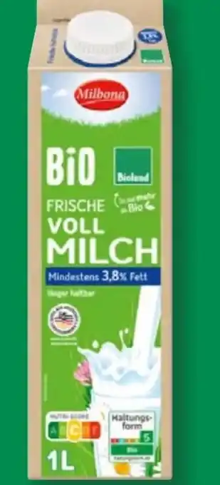 Lidl Milbona Frische Vollmilch Angebot