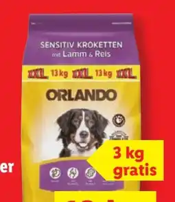 Lidl Orlando Hundetrockenfutter Kroketten XXL Angebot