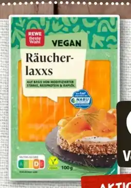 nahkauf Rewe Beste Wahl Räucherlaxxs vegan Angebot