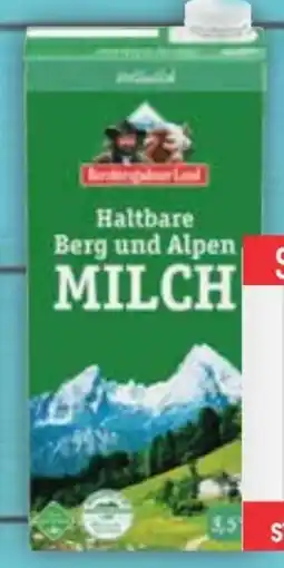 E-Center Berchtesgadener Land Haltbare Milch Angebot