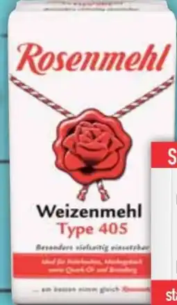 E-Center Rosenmehl Weizenmehl Angebot
