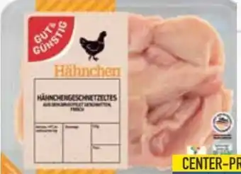 E-Center Gut & Günstig Hähnchengeschnetzeltes Angebot