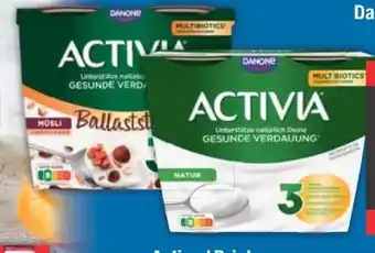 E-Center Danone Activia Joghurt Angebot