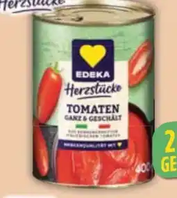 E-Center Edeka Herzstücke Tomaten ganz & geschält Angebot