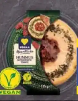 E-Center Edeka Herzstücke Hummus Natur Vegan Angebot
