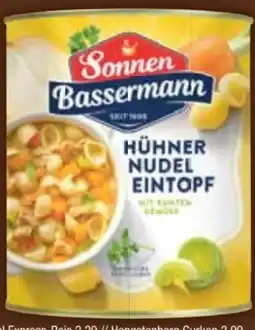 E-Center Sonnen-Bassermann Hühner-Nudel-Eintopf Angebot