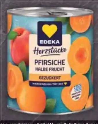 E-Center Edeka Herzstücke Pfirsiche Halbe Frucht Angebot