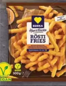 E-Center Edeka Herzstücke Rösti Fries vegan Angebot