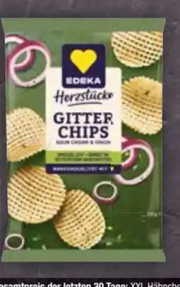 E-Center Edeka Herzstücke Gitter Chips Angebot