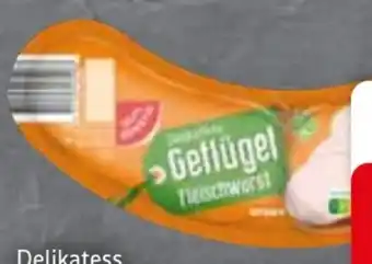Edeka Gut & Günstig Delikatess Geflügel Fleischwurst Angebot