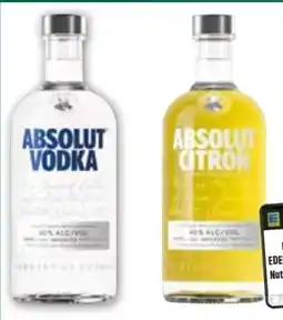 Edeka Absolut Vodka Angebot