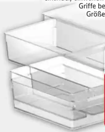 Edeka Rotho Loft Kühlschrank-Organizerset Angebot