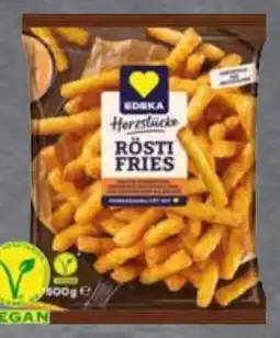 Edeka Edeka Herzstücke Rösti Fries vegan Angebot