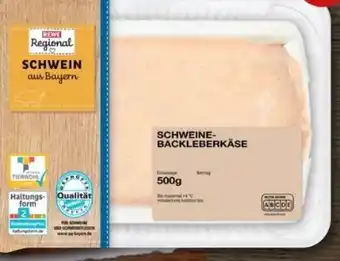 REWE Center Rewe Regional Schweine-Backleberkäse Angebot