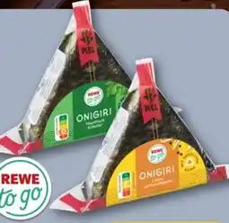 REWE Center Rewe to go Onigiri Thunfisch Kräuter Angebot