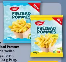 REWE Center Iglo Freibad Pommes Wilde Wellen Angebot