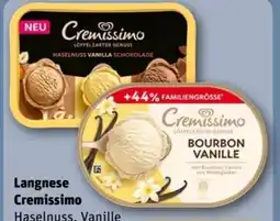 REWE Center Langnese Cremissimo Haselnuss Vanille Schokolade Angebot