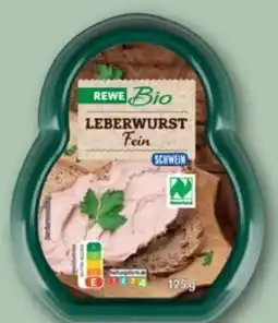 REWE Center Rewe Bio Leberwurst Angebot