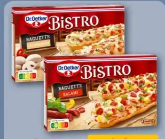 REWE Center Dr. Oetker Bistro Mini Baguette Salami Angebot