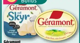 REWE Center Géramont mit Skyr Scheiben Angebot