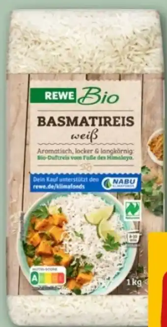 REWE Center Rewe Bio Basmatireis Angebot
