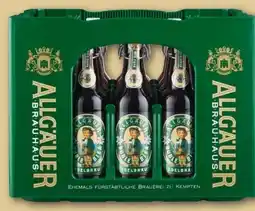 REWE Center Allgäuer Brauhaus Büble Edelbräu Angebot
